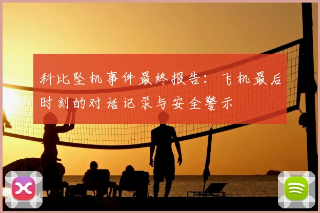 科比坠机事件最终报告：飞机最后时刻的对话记录与安全警示